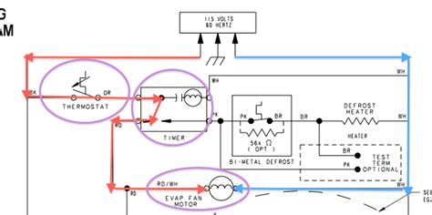 evaporator wiring diagram for tlf090 